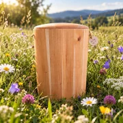 Holz Urne - Weidenholz 12-1