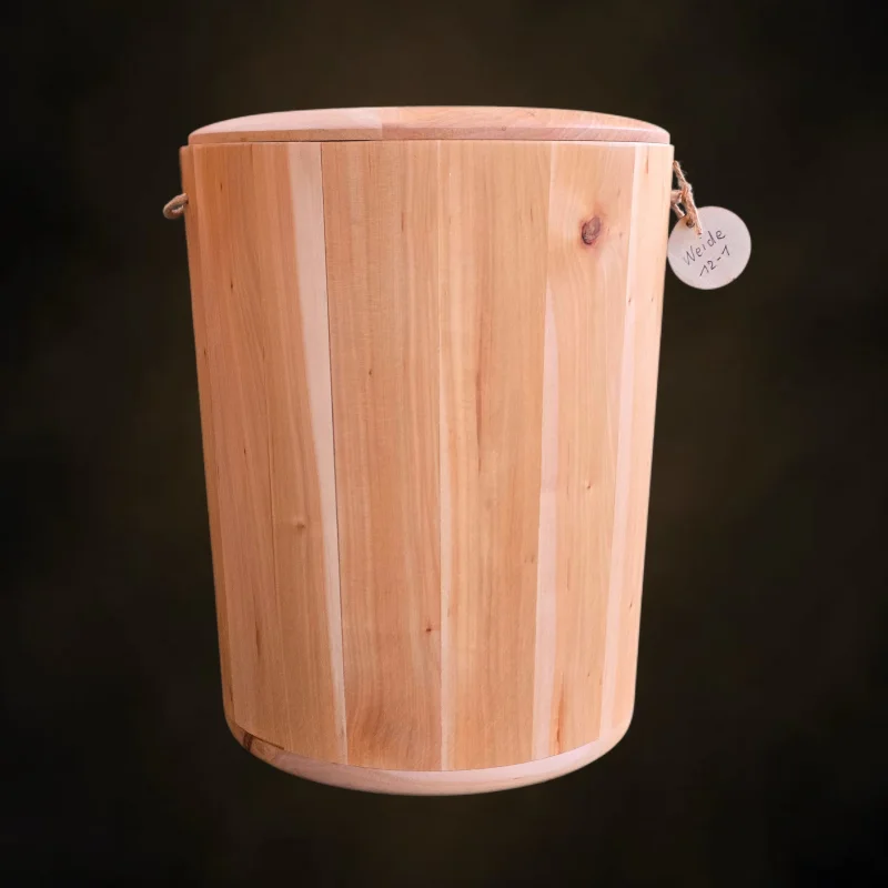 Holz Urne - Weidenholz 12-1