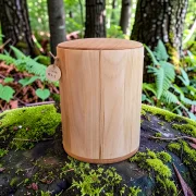 Holz Urne/Stille Wälder - Linde 7-2