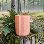 Holz Urne/Stille Wälder Eiche 1-4