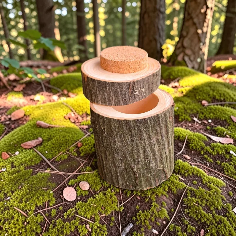 Mini Urne - Ahorn s03 - ca. 16ml
